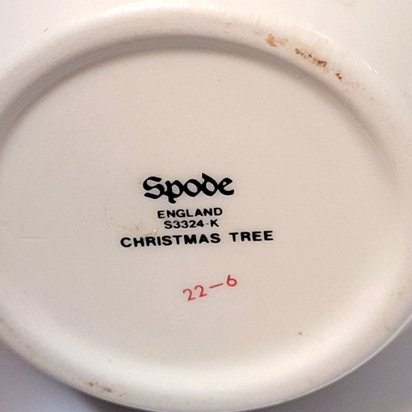 Spode Christmas Tree/ Bud Vase/ England - Picture 4 of 5